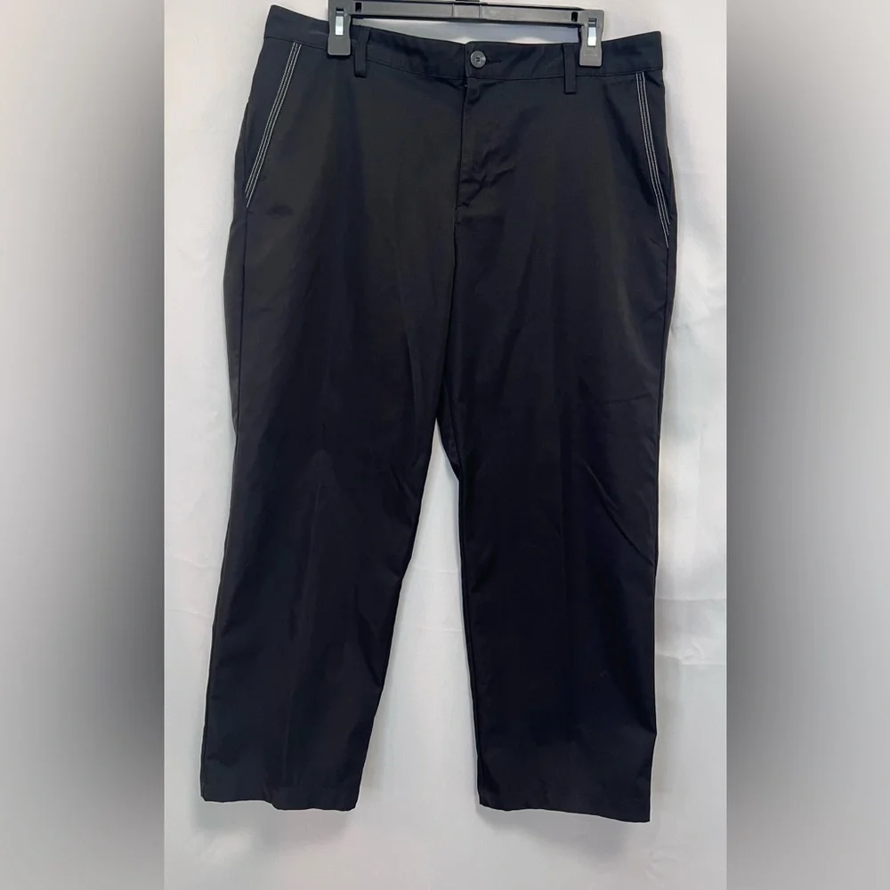 Vintage Adidas Men’s Golf Athletic pants Black Size 34X30‎